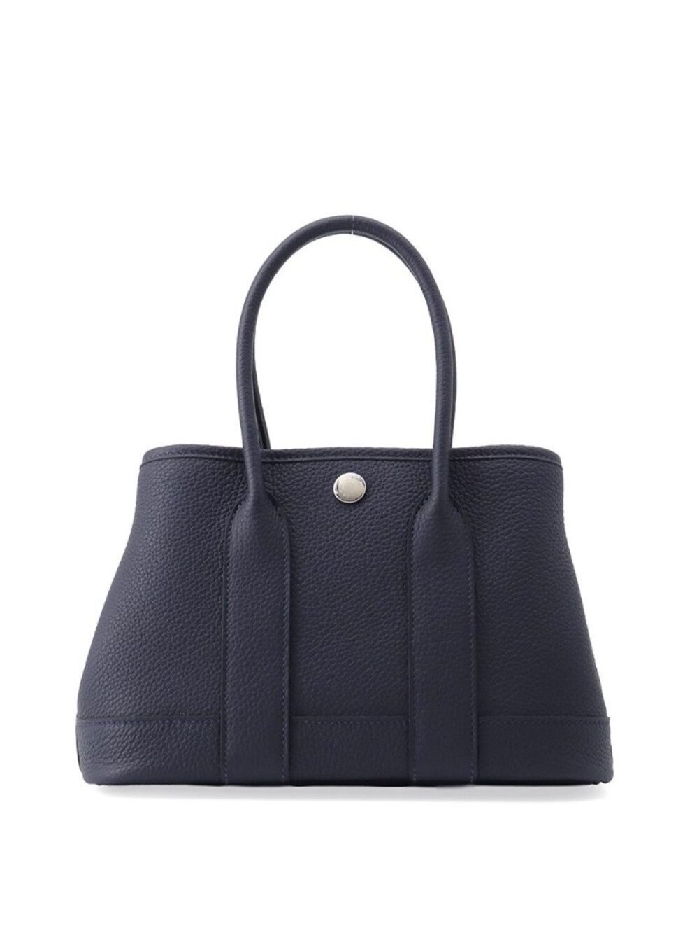Hermes Tote Bag Neo Garden 23 Party Bleu Nuit Silver Togo
